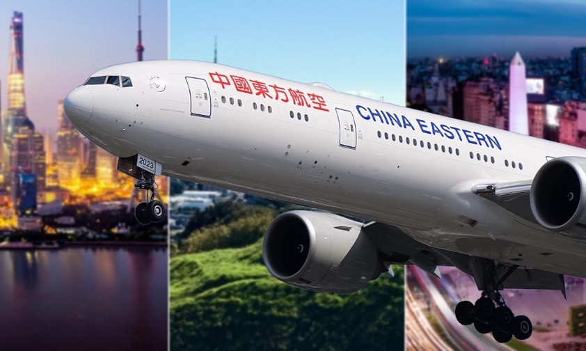 china eastern boeing 777 laengster direktflug