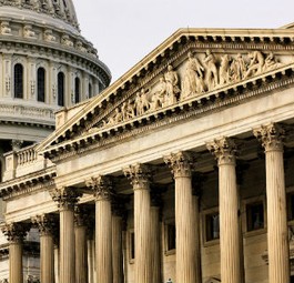 Kapitol in Washington: Der Senatsentwurf würde Golfairlines schwächen.
