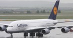 Airbus A380 von im Jahr 2010 in Wien: Auch damals wurde trainiert - bevor der Superjumbo bei Lufthansa in Dienst gestellt wurde.