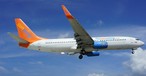 Boeing 737-800 von Sunwing: Die Airline setzte auf Wet-Leasing.