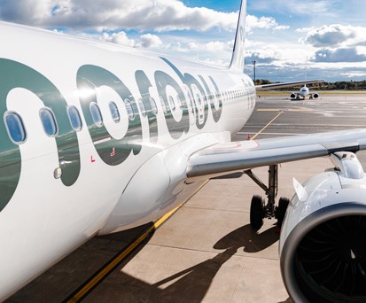 Marabu Airlines Airbus ES-MBD: Die Airline ist in diesem Sommer mit 12 Flugzeugen unterwegs.