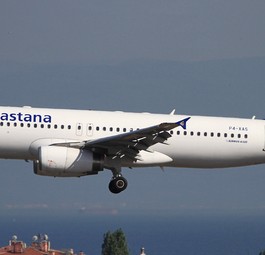 Airbus A320 von Air Astana: Dreamliner erwartet die Airline 2025. Frühestens.