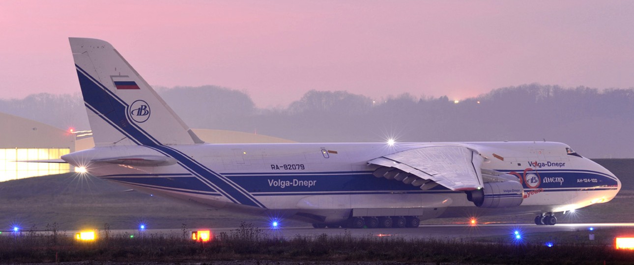 Antonov An-124 von Volga-Dnepr: Unsichere Zukunft.