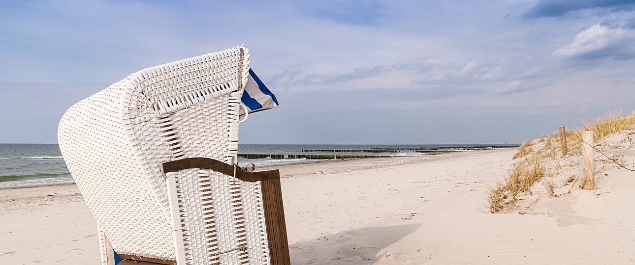 Strandkorb auf Sylt: Bald eine neue Airline für Inselflüge?