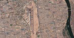 Der Fughafen von Khartoum: Rund herum sind Häuser, es bleibt kaum Platz zum Ausbau.