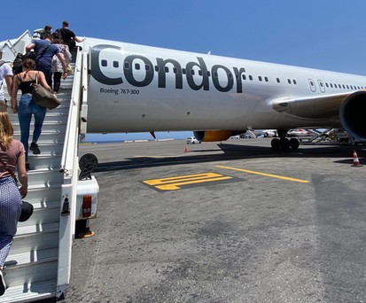 Boeing 767 von Condor: Reisende prügelten sich an Bord.
