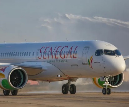 Airbus A220 von Air Sénégal: Hebt nicht ab.