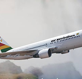 Flieger von Air Zimbabwe: Die nationale Airline strauchelt wegen veralteter Flugzeuge und Kerosinknappheit.