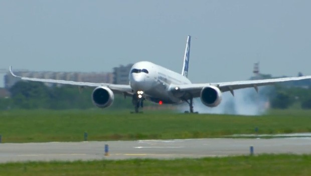 Erfolgreicher Touch-Down.