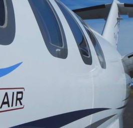 CessnaCitation von Sylt Air: Die Airline gehört jetzt PAD Aviation.