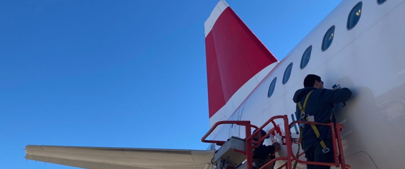 Airbus A320 von Swiss: Auch das Kennzeichen HB-IJE wird entfernt.