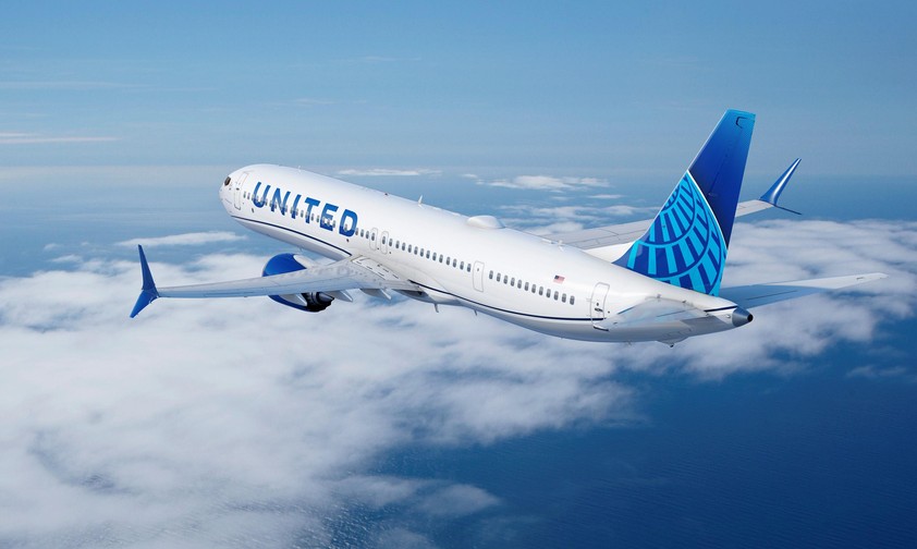 United Boeing 737 Max: Die neuen Flugzeuge werden mit einer moderneren Kabinenausstattung ausgeliefert.