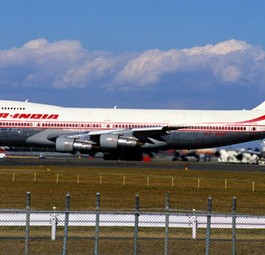 Boeing 747-200 von Air India: Eine Maschine des Typs verschwand auf Flug AI182.