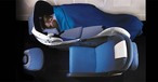 Vollflach-Bett von British  Airways im Jahr 2000: Eine Weltpremiere.