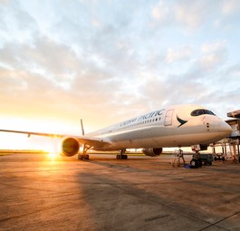 Airbus A350-1000 von Cathay Pacific: Bald auf dem längsten Flug der Welt unterwegs.