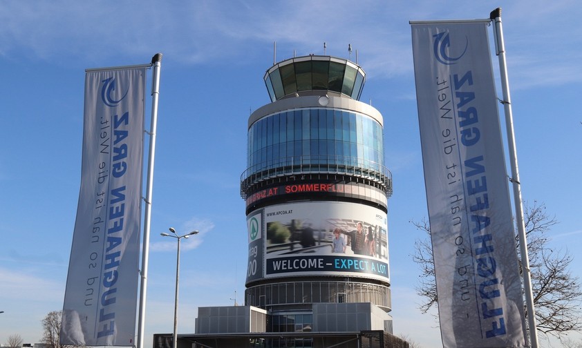 Flughafen Graz: Austrian Airlines macht den Abflug.
