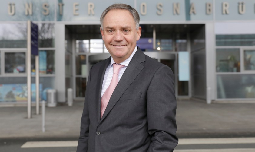 Rainer Schwarz, Chef des Flughafens Münster/Osnabrück: War sich schnell mit Corendon einig.