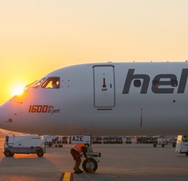 Embraer E2 von Helvetic: Bald nach Tel Aviv unterwegs.