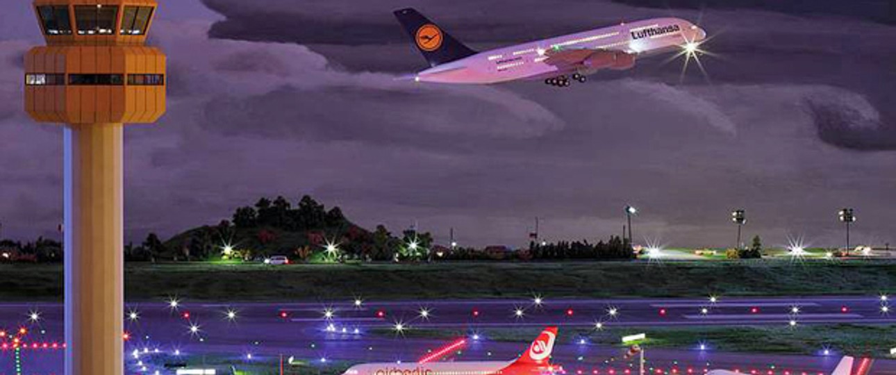 Flughafen Knuffingen: Der Kleinste und Größte seiner Art.