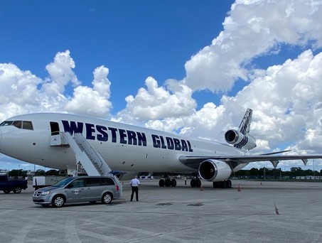 McDonnell Douglas MD-11 von Western Global Airlines: Die Fluglinie holte sich Jets von Lufthansa Cargo.
