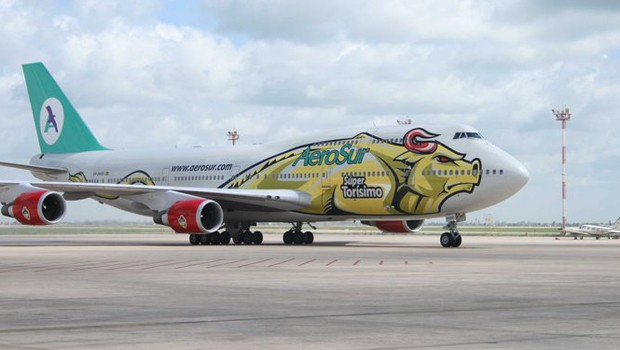 B747 von Aerosur: Flotte und Strecken reduziert.