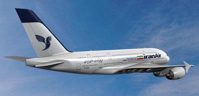 Airbus A380 in den Farben von Iran Air: Bleibt das nur eine Vision?