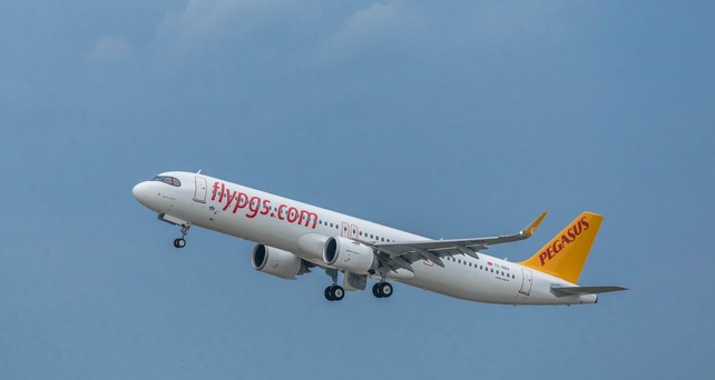 Airbus A321 Neo von Pegasus Airlines: Die Airline musste ein Exemplar aus dem Iran retten.