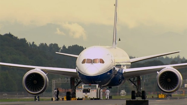Nach rund viereinhalb Stunden landete der neue Dreamliner wieder sicher.