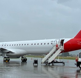 Embraer E195-E2: Fliegt künftig auch ab Basel.