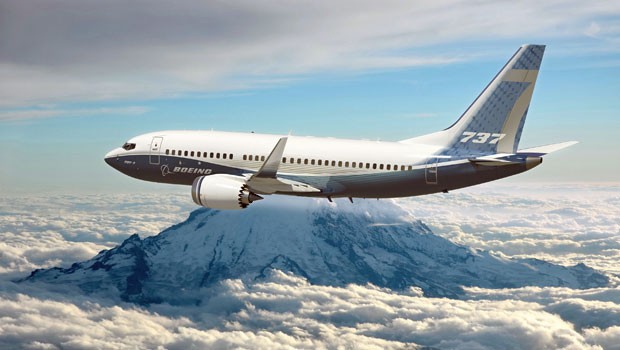 Zeichnung der 737Max: Boeing setzt große Hoffnungen in sie.