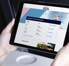 Internetzugang im Flugzeug: So soll es ab 2020 in jedem Flieger von Air France aussehen.