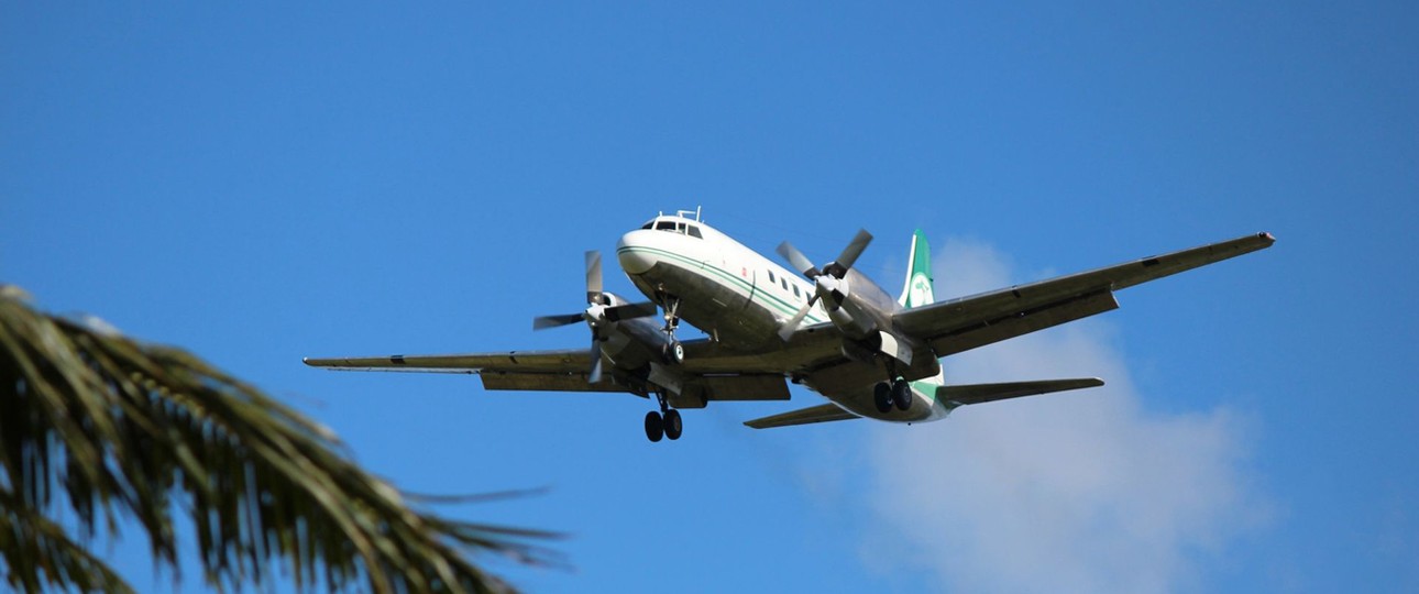 Air Chathams besitzt noch drei Convair 580. Sie stammen aus den Fünfzigerjahren.