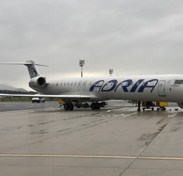 Einstiger Flieger von Adria Airways: Insolvenz seit Herbst 2019.