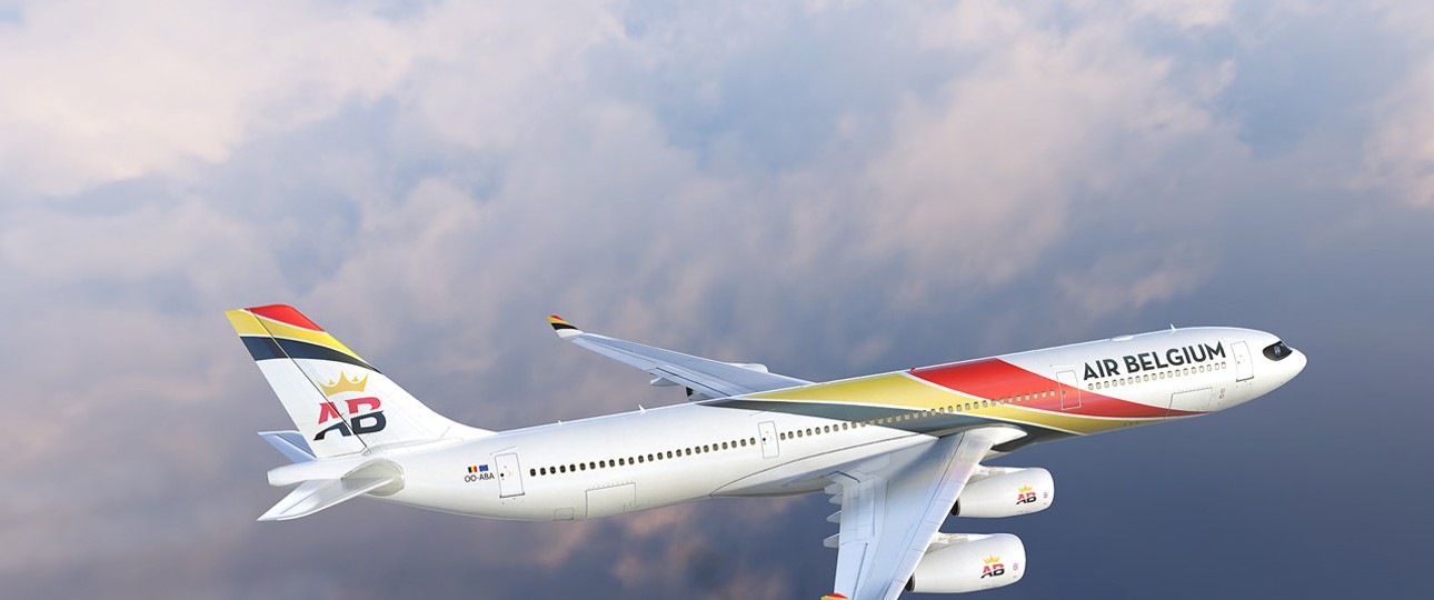 Airbus A340 von Air Belgium: Fliegt zurzeit im Wet-Lease.