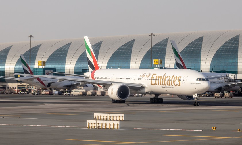 Emirates Boeing 777 Dubai