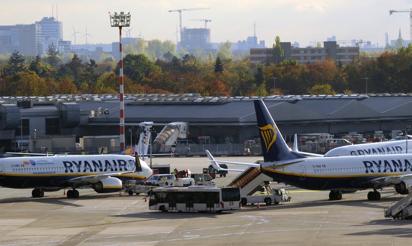Jets von Ryanair: Immer mehr bleiben am Boden.