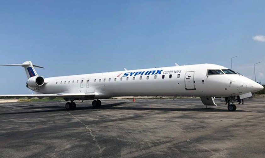 Bombardier CRJ900 von Syphax Airlines: Bald soll es losgehen.