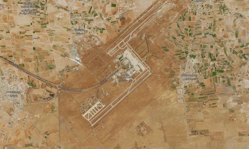 damaskus airport flughafen