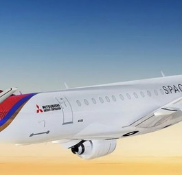 Visualisierung des Mitsubishi Spacejets: Der Flieger ist immer noch nicht startklar.