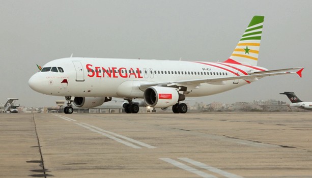 A320 von Air Senegal: Flugzeug beschlagnahmt.
