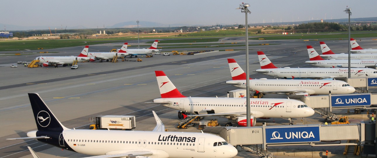 Jets von Lufthansa und Austrian: Neue Verteilung.