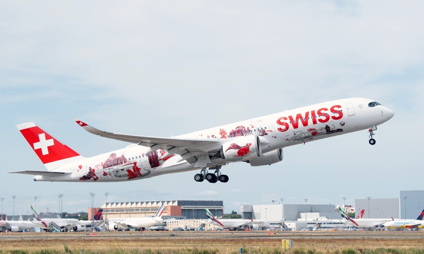swiss airbus a350 900