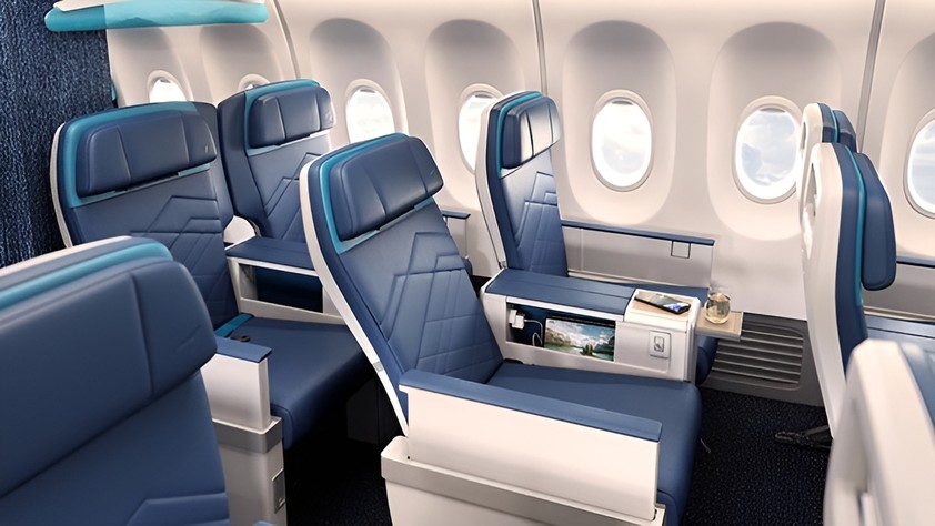 Die neuen Premiumsitze: Die Airline bringt mehr Komfort in alle ihre Boeing 737 und 737 Max.