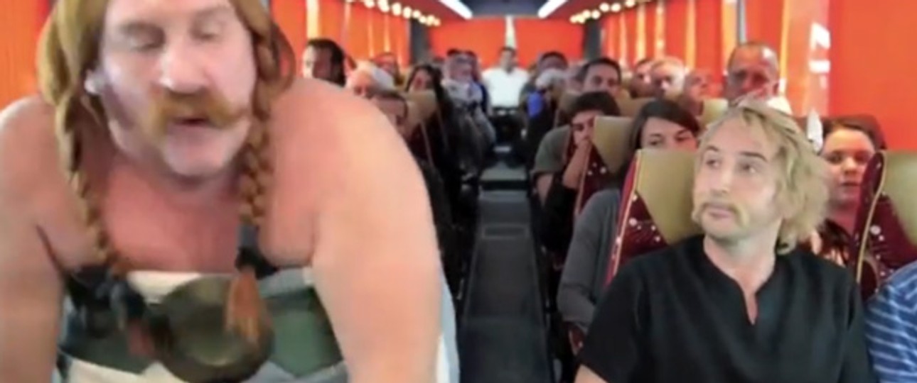 Depardieu als Obelix: Eine ordentliche Portion Selbstironie.