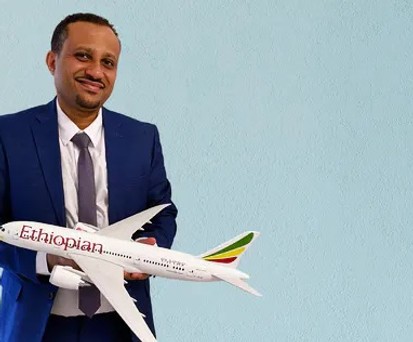Hailegebrel Tadese, ehem. Area Manager Schweiz Ethiopian Airlines