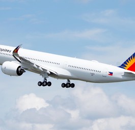 Airbus A350-900 von Philippine Airlines: Ein aussortierter geht an Lufthansa.