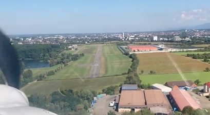 Blick auf die Piste am Sonderlandeplatz Offenburg: Die Zukunft des Platzes ist unklar.