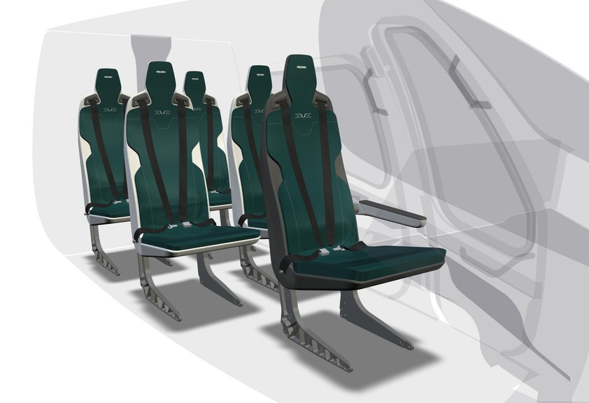 Der EVtol-Sitz von Recaro.