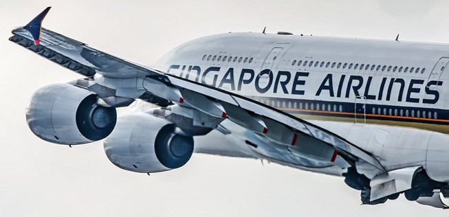 Airbus A380 von Singapore Airlines: Sie fliegen schon bis zu neun Jahre für die Fluggesellschaft.