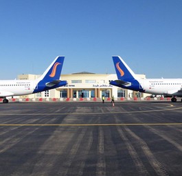 Die Flotte von Syphax Airlines: Ärger wegen Handling-Vertrag.
